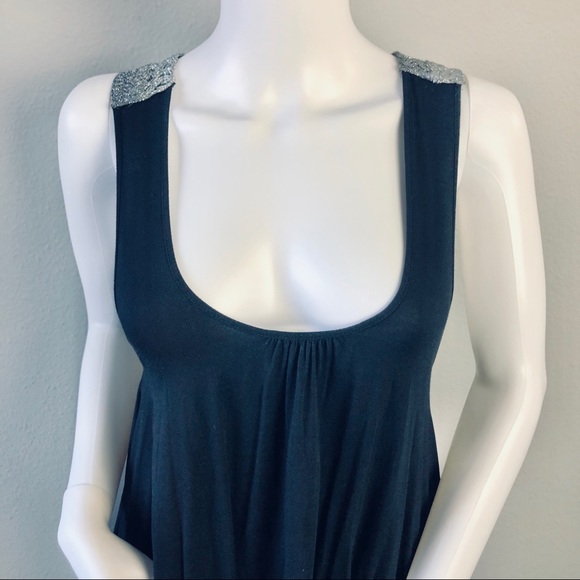 Wilster Black Sleeveless Blouse Tank Top - Picture 4 of 7